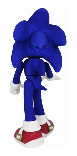 Imagen 6 de 8 de Muñeco Sonic Hedgehog Figura Articulable Chaos X 24cm Envio
