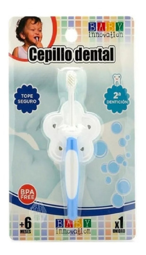 Cepillo Dental Segunda Dentición +6m Baby Innovation