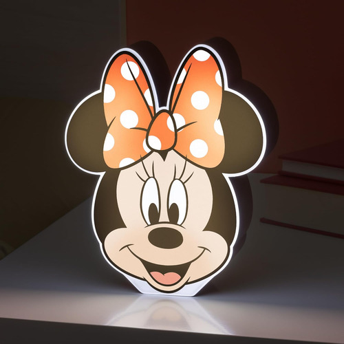 Minnie Mouse - Lámpara De Escritorio Y Decoración De Dormito