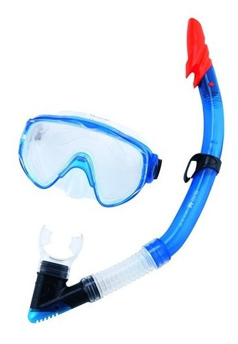 Careta Snorkel Adulto Valvu Piscina Mar Vacación Buceo