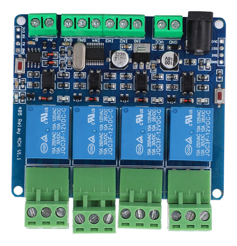 Módulo De Placa De Salida De Relé De 4 Canales, 12 V, Alta P