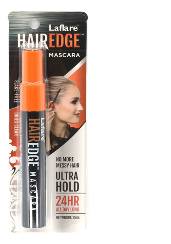 Laflare Hair Edge Mascara Ultra Hold 24 Horas Sin Escamas