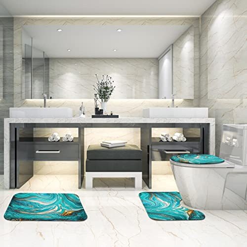 Juego De Alfombras De Baño Britimes De 3, 3 Piezas Conjunto