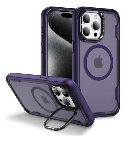 Funda Inalámbrica De Lujo Con Soporte Para Lentes De Cámara Para iPhone 11