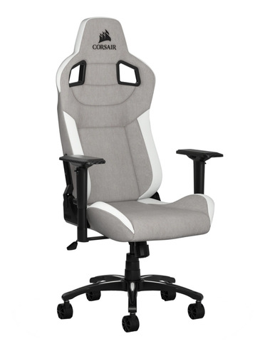 Silla De Escritorio Corsair T3 Rush Gamer Gris/blanca C