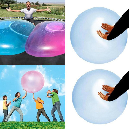 Juegos de Agua y Playa 2pcs Azul Al Aire Libre Burbuja Bola Inflable  Diversión Bola vmarchese.com