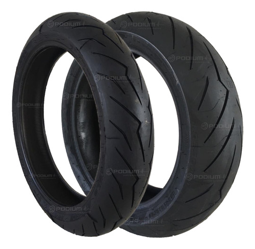 Par Pneu Honda Cb 500r 120/70-17 + 160/60-17 Pirelli