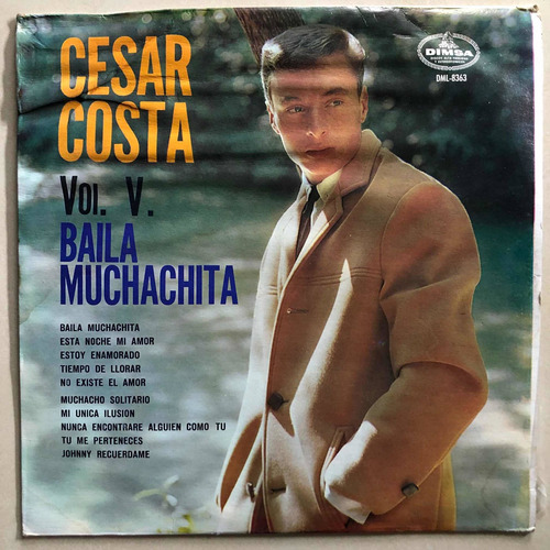 Cesar Costa Lp Baila Muchachita Vol.5