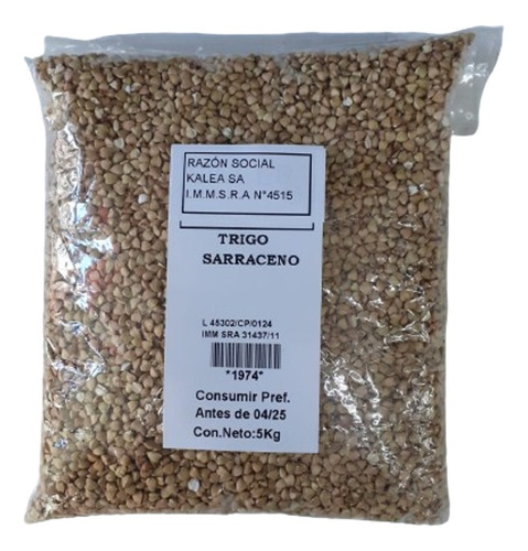 Trigo Sarraceno En Grano 5 Kg