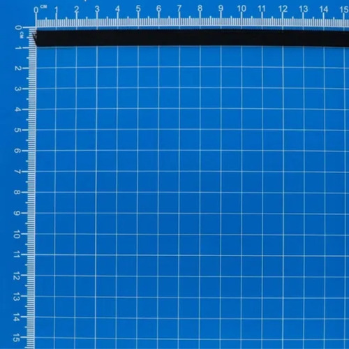 Elástico Poliéster Negro 7mm 200mts Resorte Ropa Textil