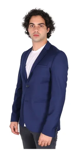 Yacab Traje Sastre Azul Plumbago Sacos MercadoLibre