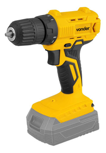 Parafusadeira Furadeira 18v LPFV1851 Vonder 50/60hz Cor Amarelo 110V/220V