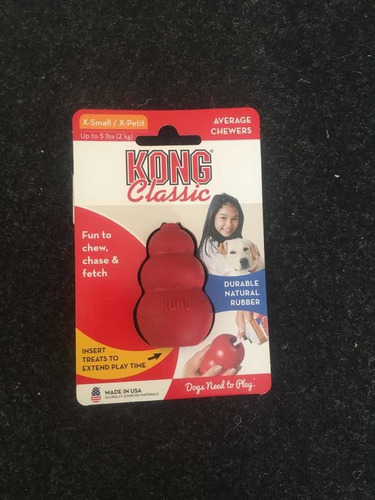 Pelota Kong Tradicional Extra Chica (t4) Roja