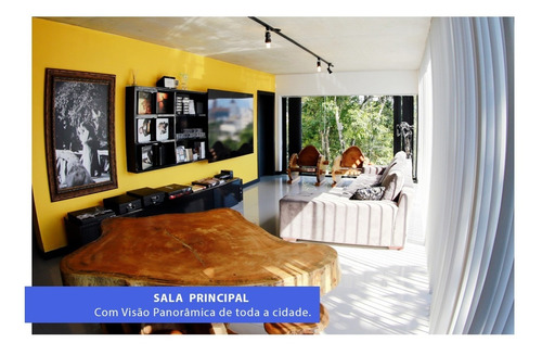 Imagem 1 de 19 de Residência De Alto Padrão No Boa Vista | Joinville | Vista Panorâmica Para O Centro De Joinville - Sa00677 - 33921929