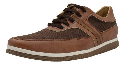 Imagen 1 de 8 de Zapato Casual Calzado Trabajo Cafe Original Hombre A51