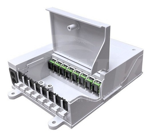 Caja De Distribución Vertical Con Splitter 1x8 Hilos Atk