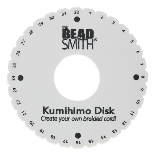 The Beadsmith Disco Kumihimo Redondo, 6 Pulgadas De Diametro