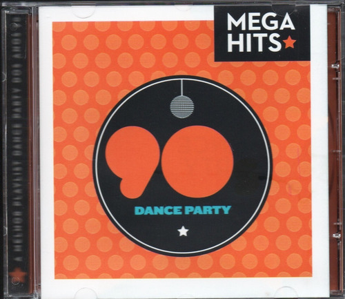 Mega Hits Cd 90s Dance Party Novo Original Lacrado