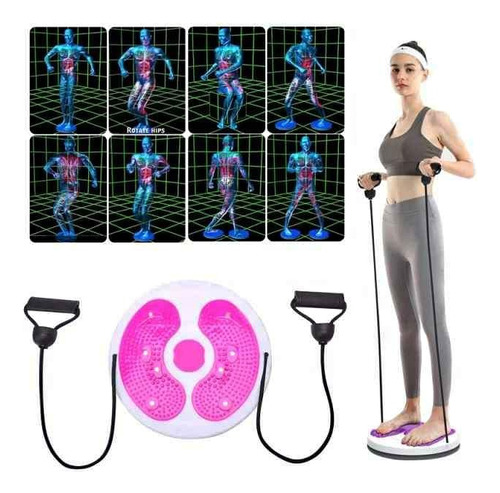 Twister Fitness Disco Giratorio + Ligas De Resistencia