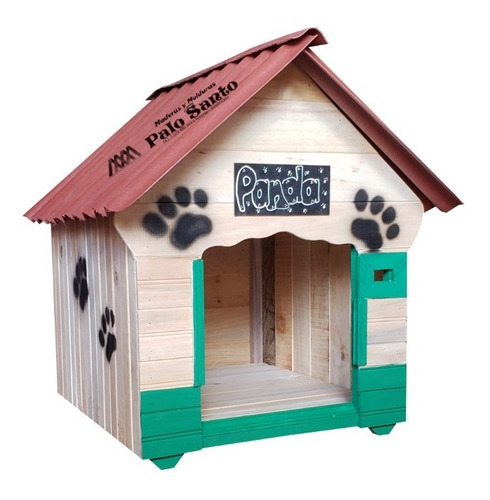 Casas Para Perros 60x50cm Personalizada El Color Y El Nombre