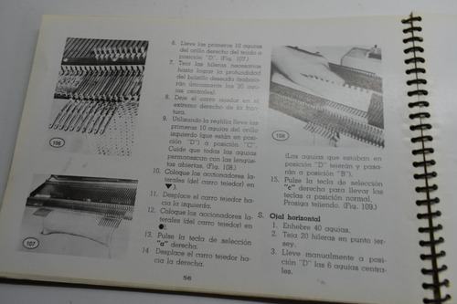 Manual De Instrucciones Supertejedora Lady-tricot Memorac115 (Usado)
