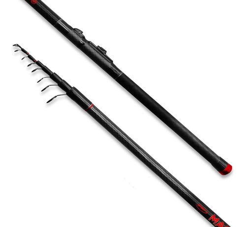 Imagen 3 de 10 de Caña Spinit Marejada Telescopica 4.2 Mts Pesca Pejerrey Lisa