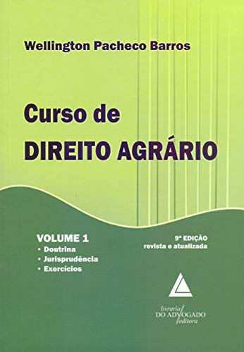 Libro Curso De Direito Agrário Doutrina Jurisprudência E Exe