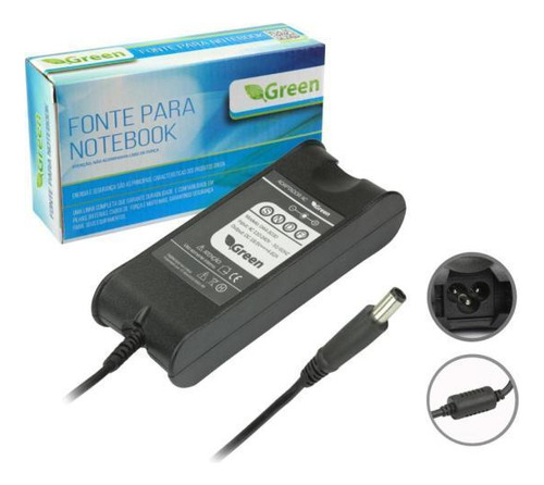 Fonte Notebook Dell Green 044-3030