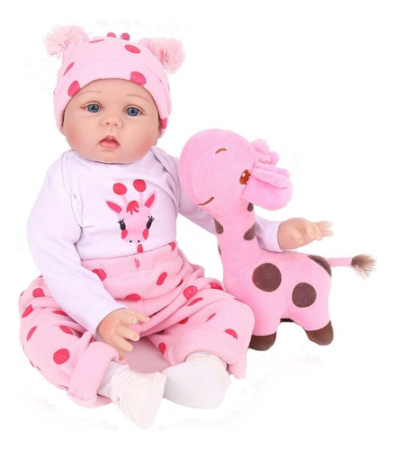 @ Npk Doll 48cm Muñecas Bebes Reborn Realistas Silicona Niña