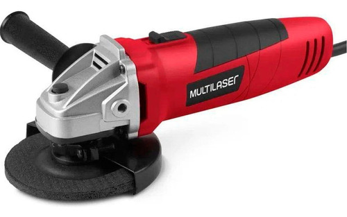 Esmerilhadeira Angular Multilaser 127v 700w Vermelha Ho048 Cor Vermelho