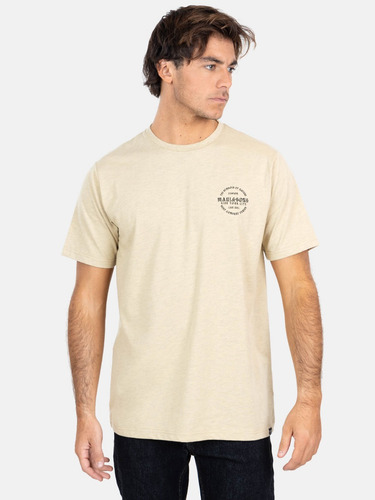Polera Mc Starry Marrón Hombre Maui And Sons
