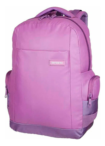 Mochila Notebook 15,6 Samsonite Vulcan Urbana Acolchada 26l Color Lila