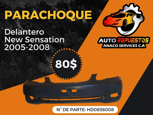 Parachoque New Sensatio 2005-2008