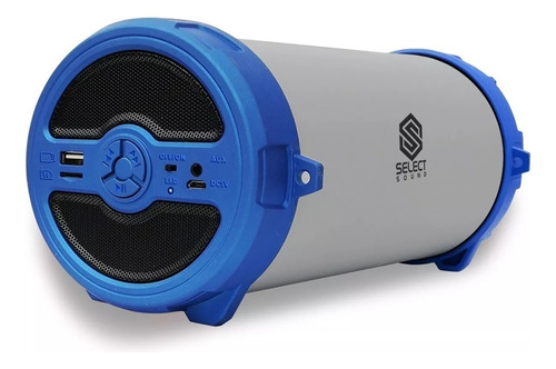 Select Sound Bazooka Bt228 Bocina Bluetooth Color Azul