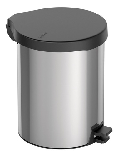 Basurero Con Pedal 12 L Acero Inox