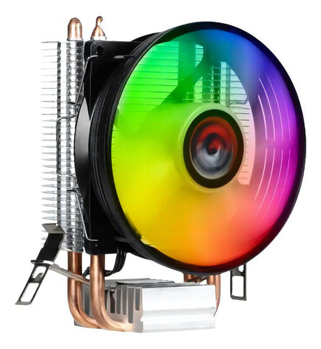 Cooler Processador Pcyes Lorx Rainbow 92mm Intel-amd Black