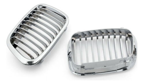 Parrilla Delantera Cromada Para Bmw E46 4d 1998-2001 Serie 3