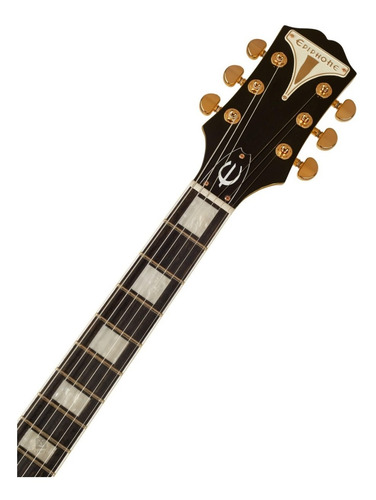 Guitarra EpiPhone Uptown Kat Es Ruby Red Metallic Semi Acust