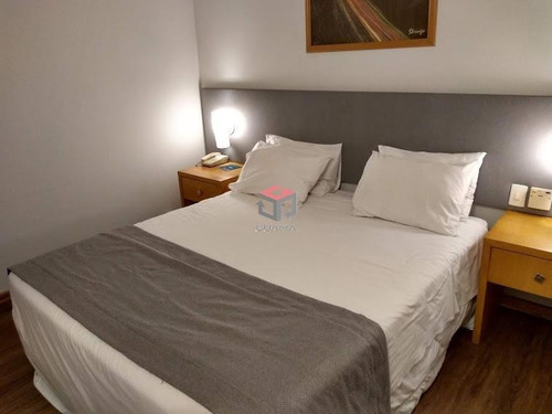 Imagem 11 de 19 de Flat Para Locação, 01 Quarto, 01 Vaga - Centro De Santo André / Sp - 91751