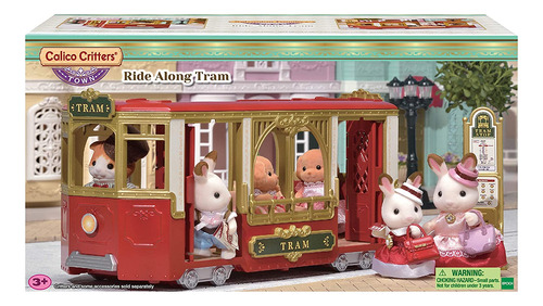 Paseo En Tranvía Por Calico Critters Town