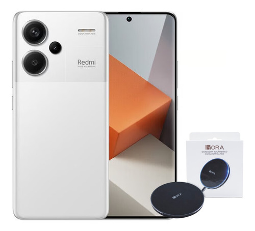 Xiaomi Redmi Note 13 Pro Plus 5g Dual 256gb 8ram White + Wireless Charger 1hora Gar151
