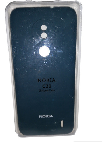 Forro Nokia C21 Silicón Case Colores