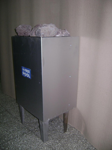 Calefactor Para Sauna En Acero Inoxidable 6kw Con Tablero