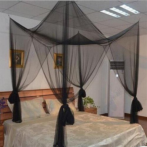 . 4 Corner Post Bed Canopy Net Full Queen King Size Netting