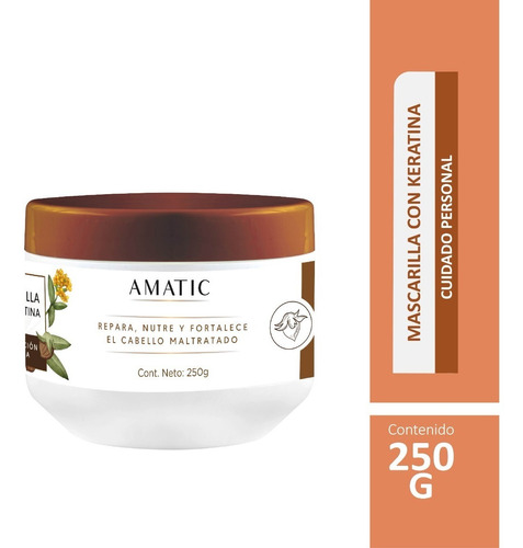 Mascarilla Amatic Para Cabello - g a $53