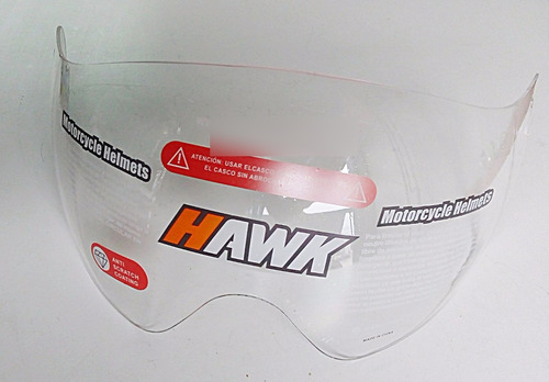 Visor Casco Hawk Rs9 Abierto Cristal Original Jm Motos