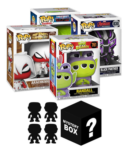 Caja Misteriosa Figuras Funko Pop Originales Colecciónables