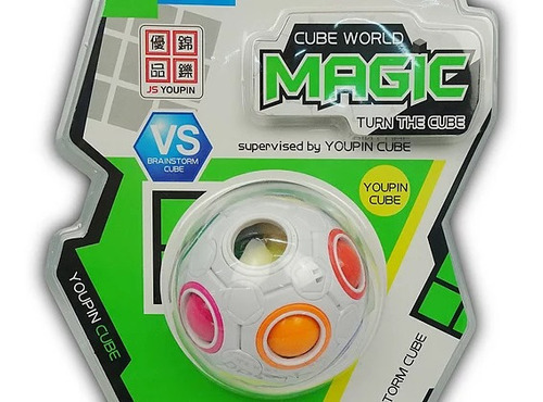  Cubo Mágico Cube World Magic Niños/niñas Didáctico Pelota 