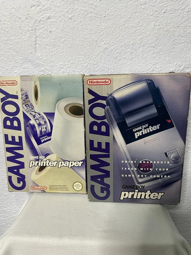 Game Boy Printer Original Completa Rollo Y Repuestos