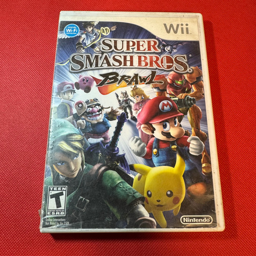 Super Mario Bros Brawl Nintendo Wii Original